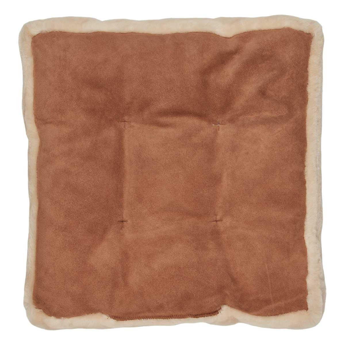 Mokasiini-istuinpäällinen | Vasikannahkainen tausta Luonnonvärinen