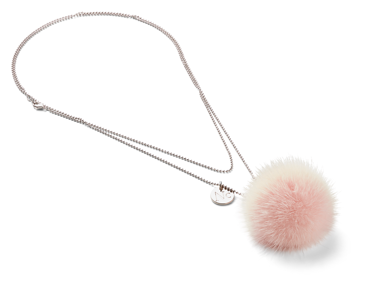 Kaulanauha Pom Pom Vauvanpinkki