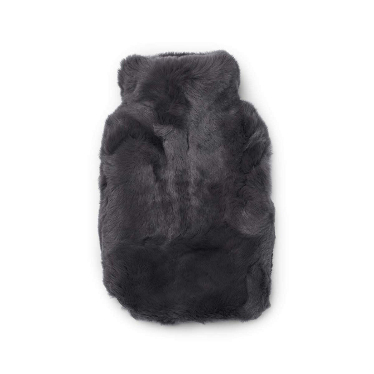 Kuumavesipullo kaniiniturkiksella Tummanharmaa