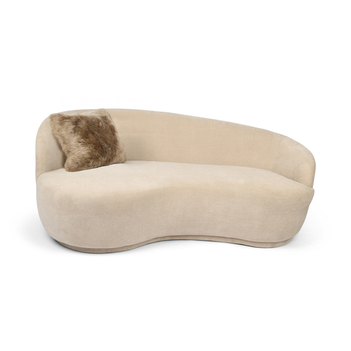 Tyynynpäällinen | Pitkä Villa | Uusi-Seelanti | 40x40 cm Taupe