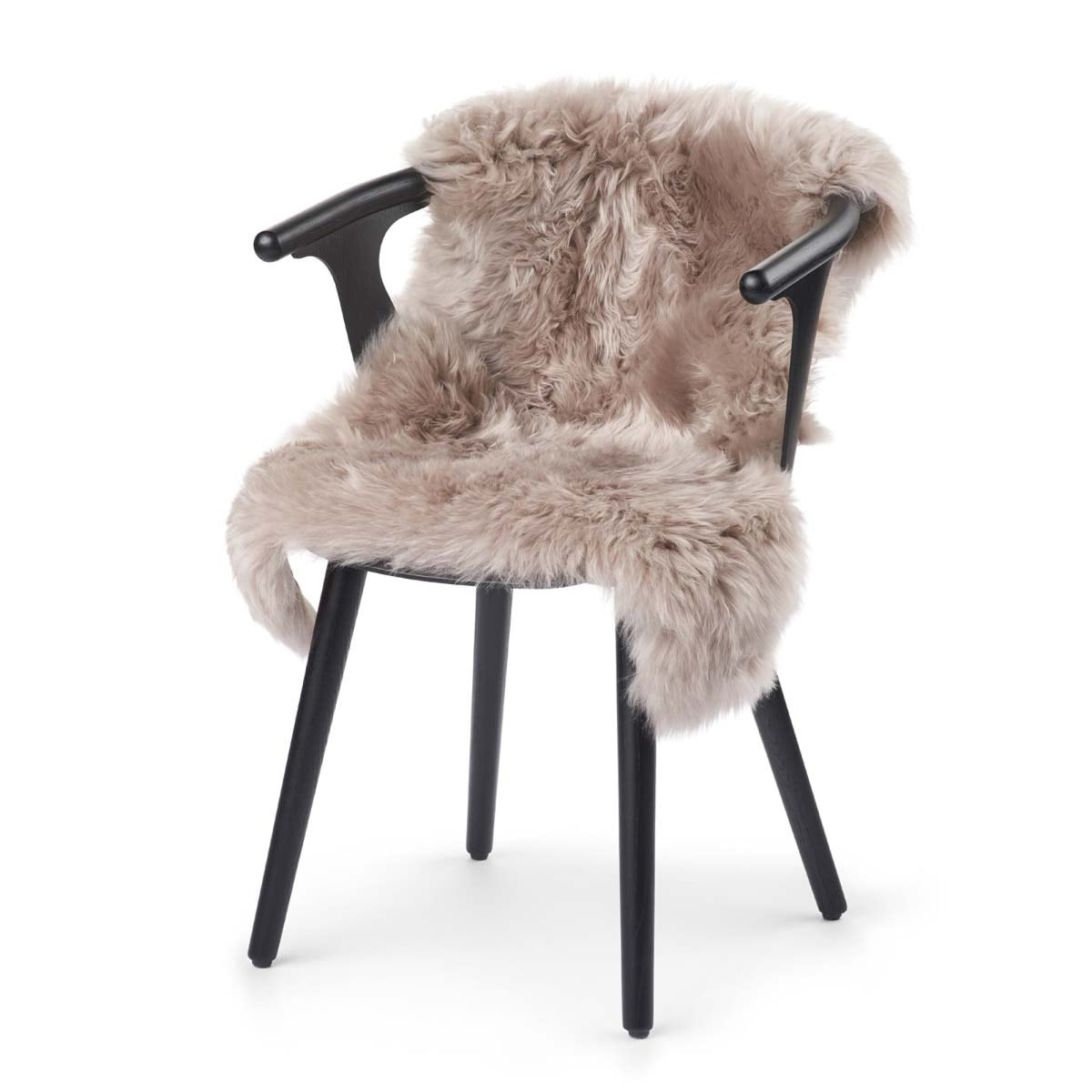 Premium | Uusiseelantilainen Lampaannahka | Pitkä Villa | 100 cm Kyyhkynharmaa