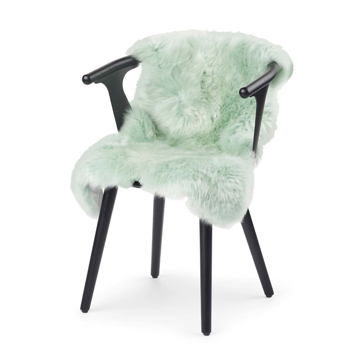 Premium | Uusiseelantilainen Lampaannahka | Pitkä Villa | 100 cm Minttu
