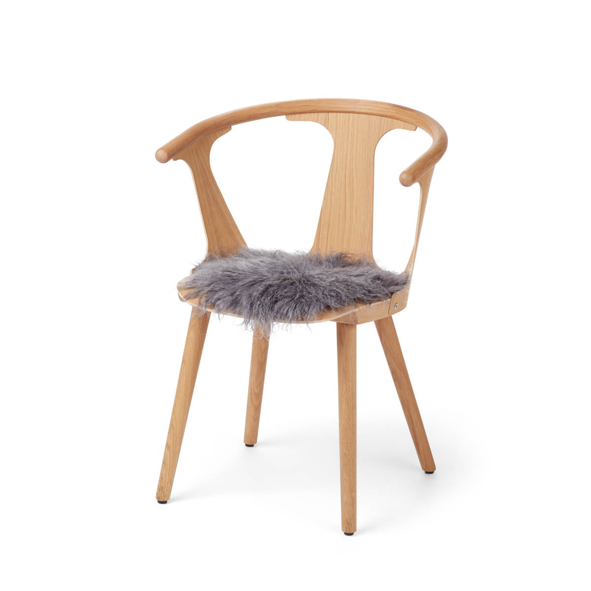Istuinpäällinen | Pitkä Villa | ø34 cm Teräs