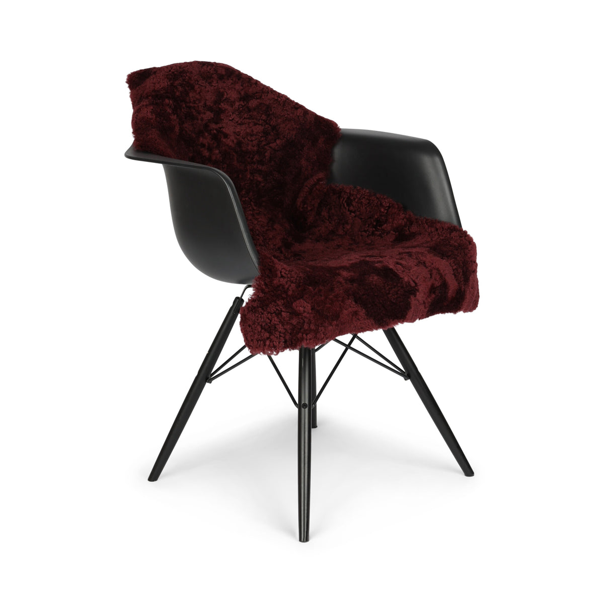 Uusiseelantilainen Lampaannahka | Premium | Lyhyt Kihara Villa | Matto 90 cm Port Royal