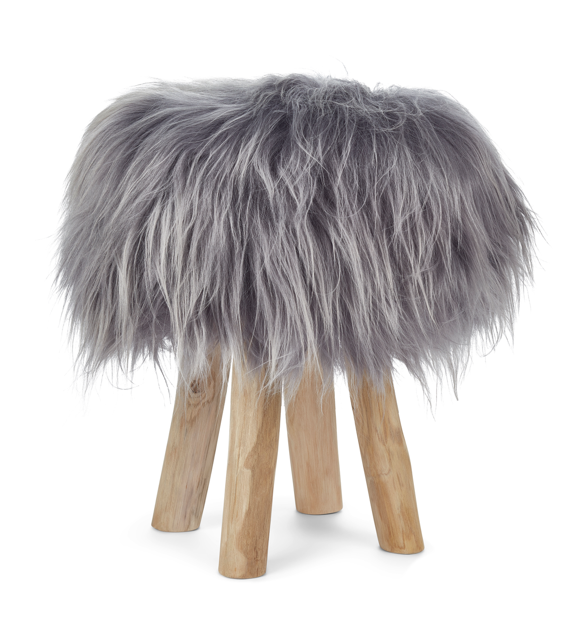 Islantilainen Lampaannahkainen Jakkarapäällinen | | Ø35xH17 cm