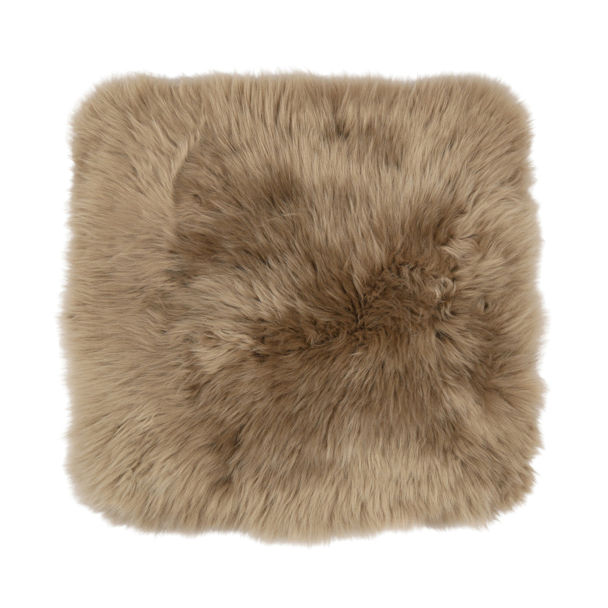 Tyynyliina | Pitkä villa | Uusi-Seelanti | 50x50 cm Taupe