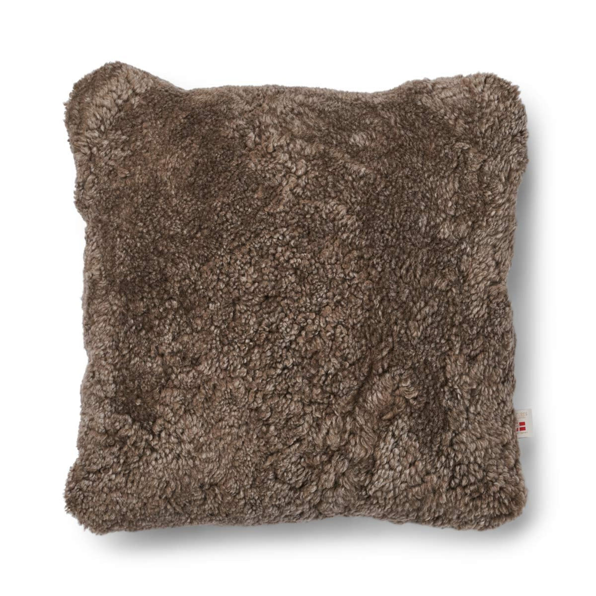 Lyhyen villan lampaannahkatyyny | Kaksipuolinen | 52x52 cm | 34x52 cm Beige/Taupe / 52x52 cm