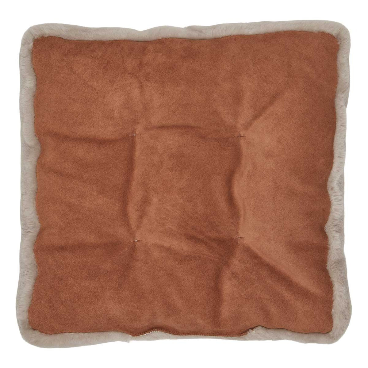 Mokasiini-istuinpäällinen | Vasikannahkainen tausta Hopeanharmaa