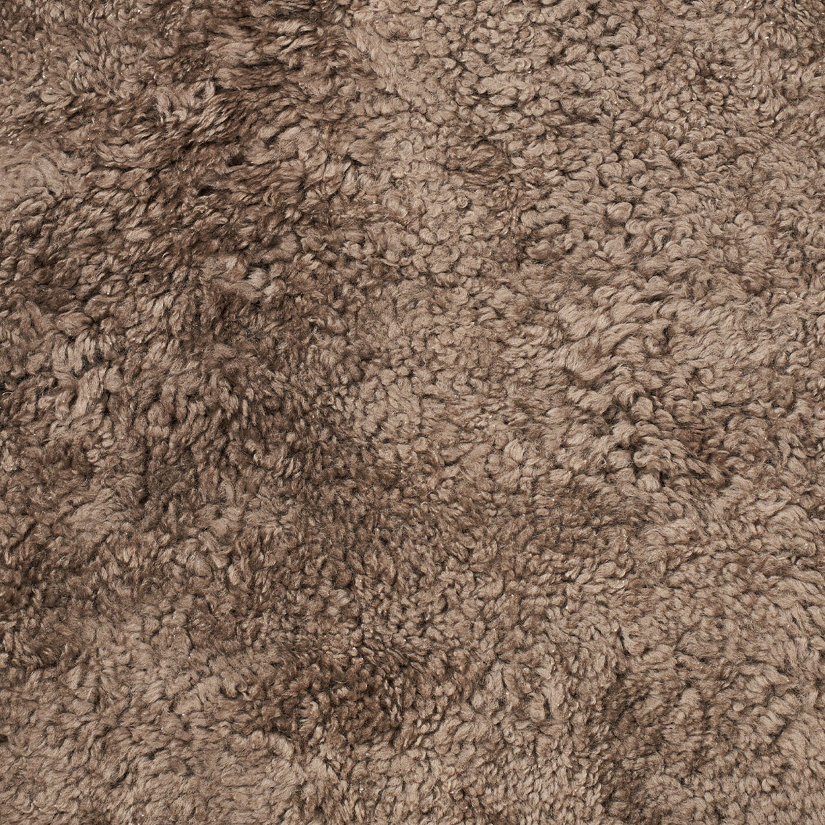 Lyhyt Villa Kihara Lampaannahka Simpukkadesign-matto | 210x150 cm Taupe