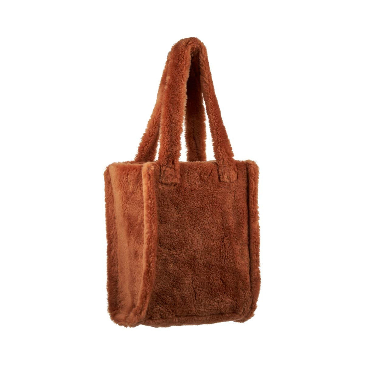 Maxi Glory Shopper Nahkanruskea