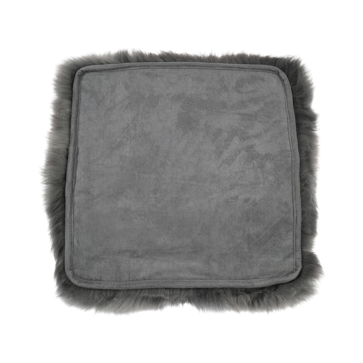 Istuinpäällinen | Selkäpuolella | Pitkä villa | Uusi-Seelanti | 40x40 cm Teräs