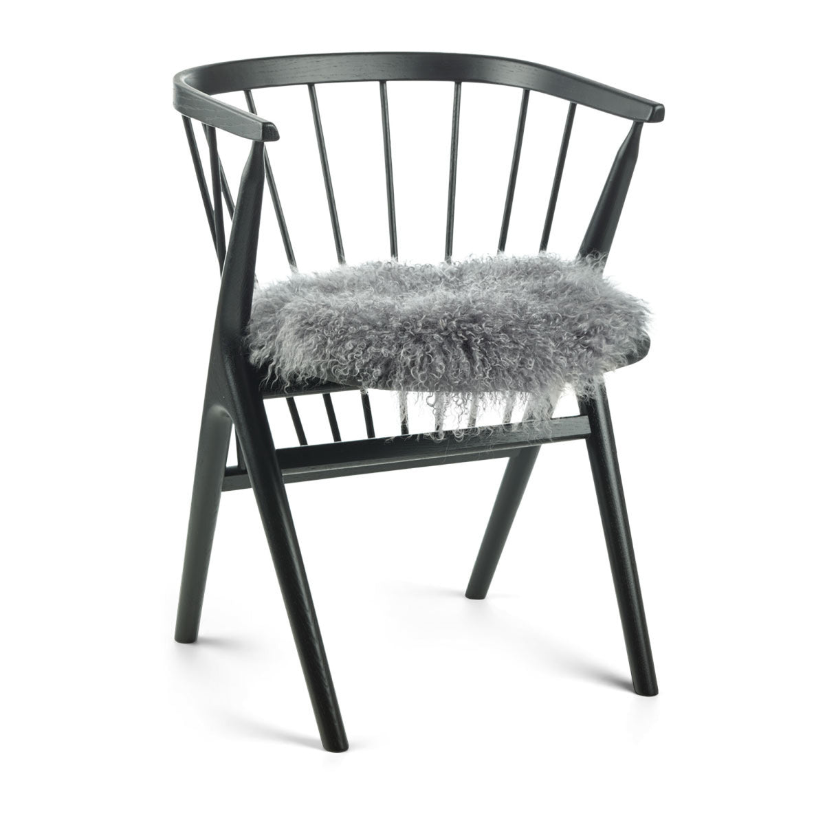 Tiibetiläinen Lampaannahka Istuinpäällinen | 38 cm Teräs