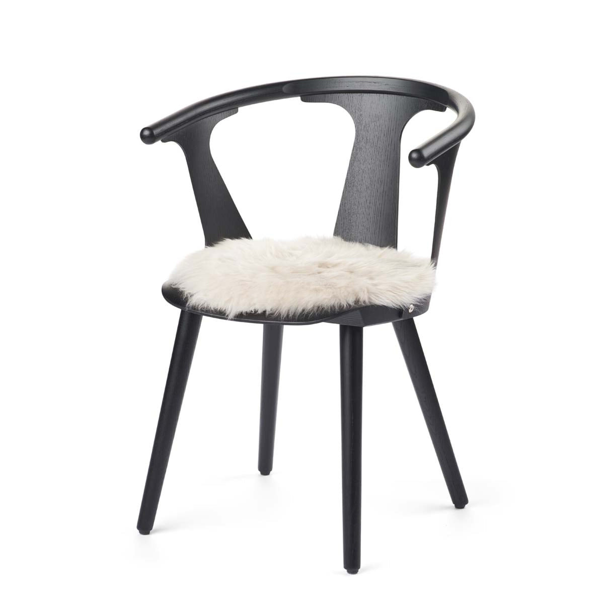 Pitkä Villa Lampaannahka Istuinpäällinen | Ø38 cm