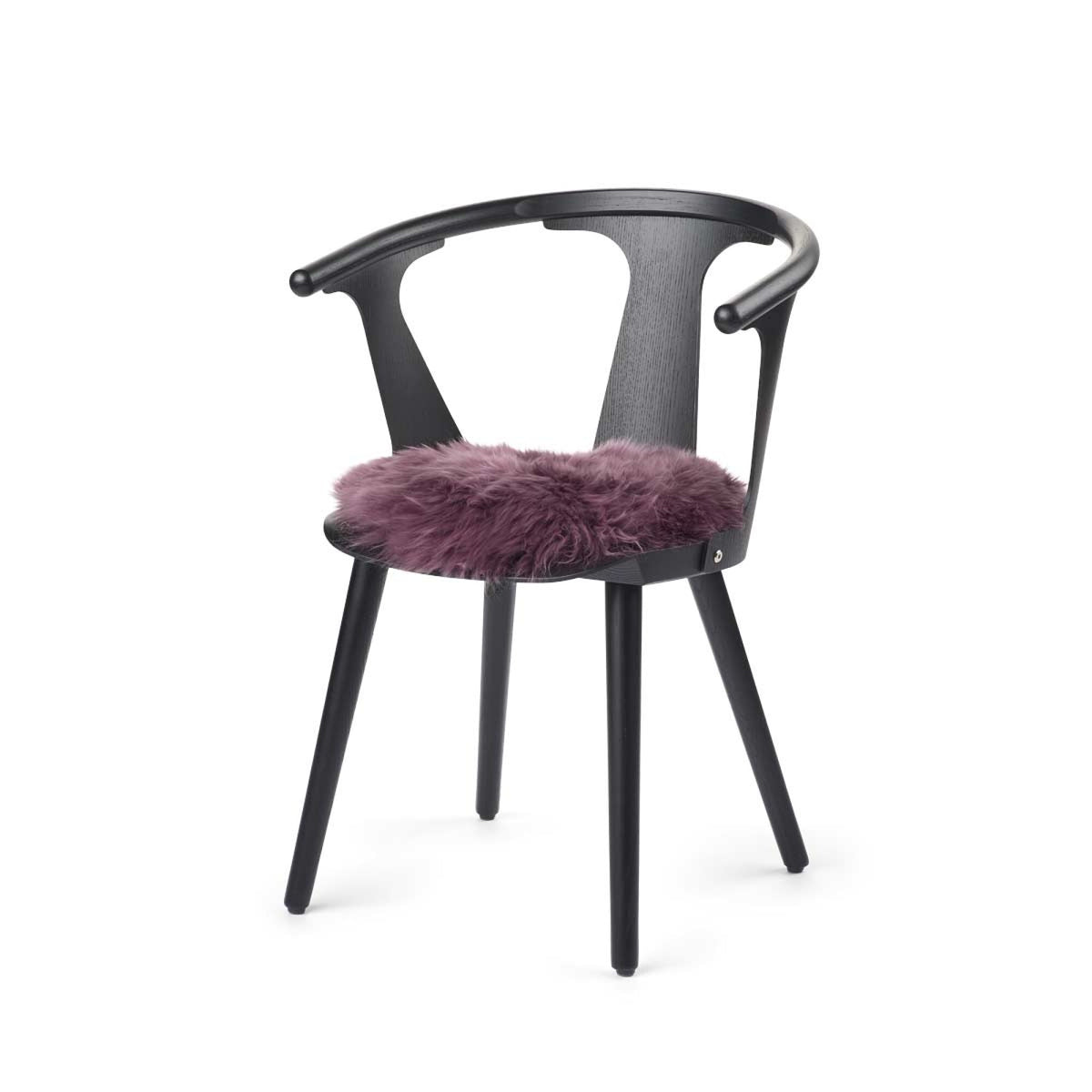 Pitkä Villa Lampaannahka Istuinpäällinen | Ø38 cm Munakoiso