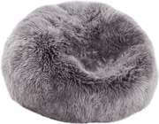 Pyöreä lampaannahkasäkkituoli | Pitkä villa | Medium | Large