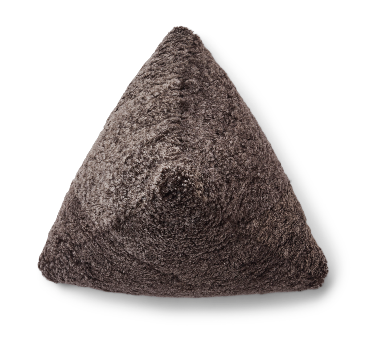 Hematite-tyyny | Lyhyt villa | 35x35x35 cm Cappuccino