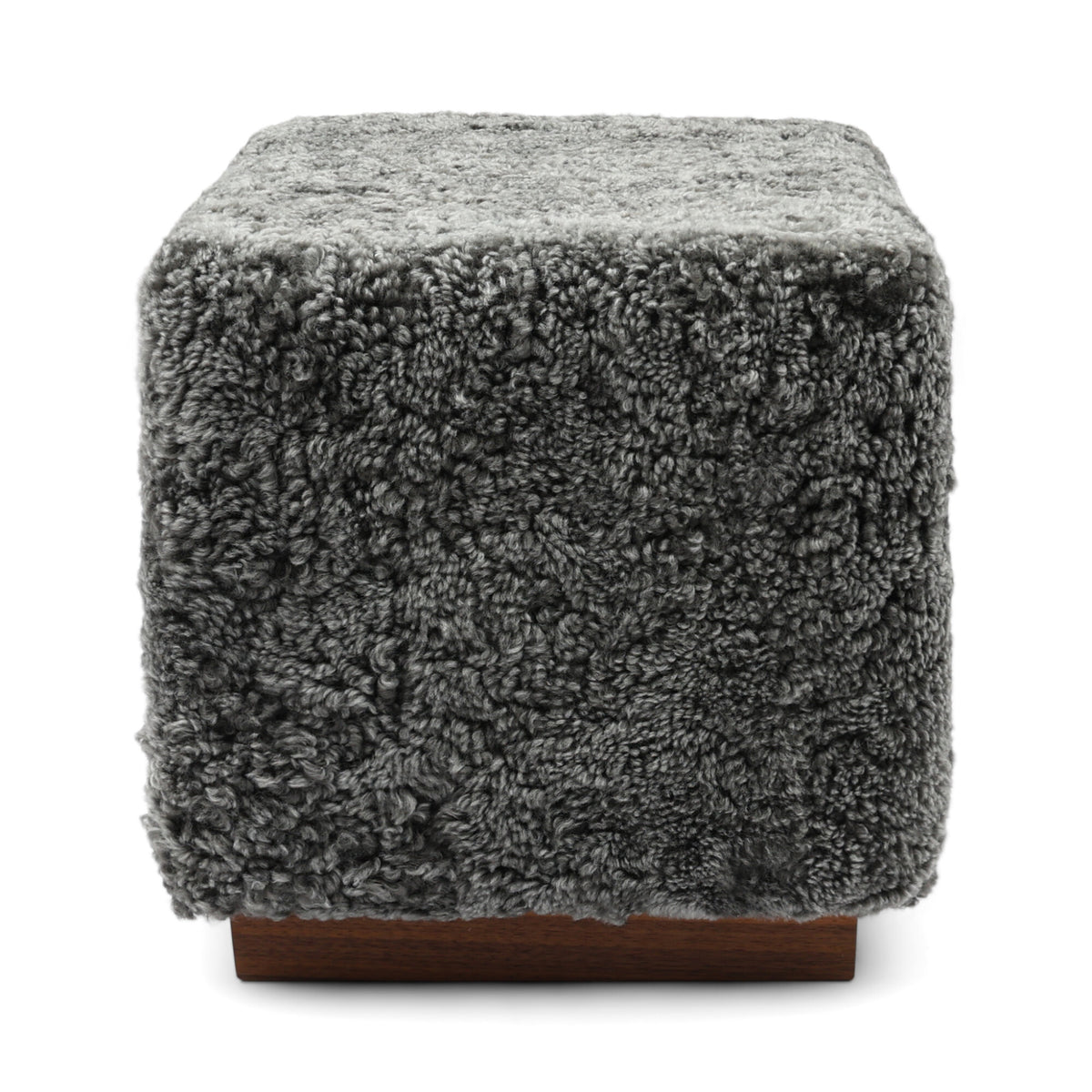 Benjamin Cube Pähkinäpuujalusta / Grafiitti