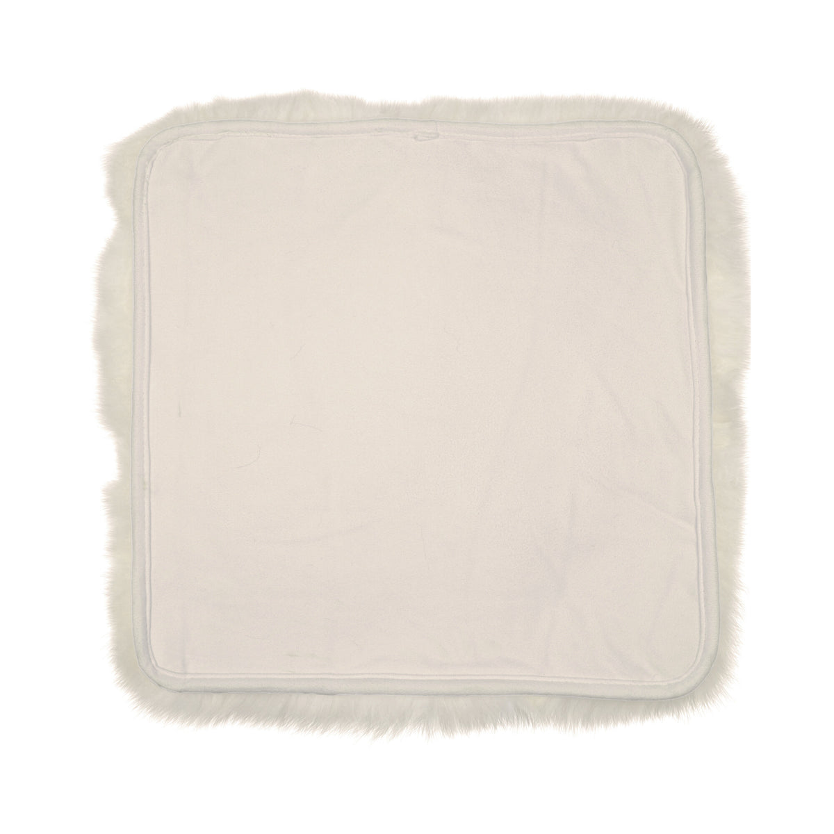 Istuinpäällinen | Selkäpuolella | Pitkä villa | Uusi-Seelanti | 40x40 cm Pellava