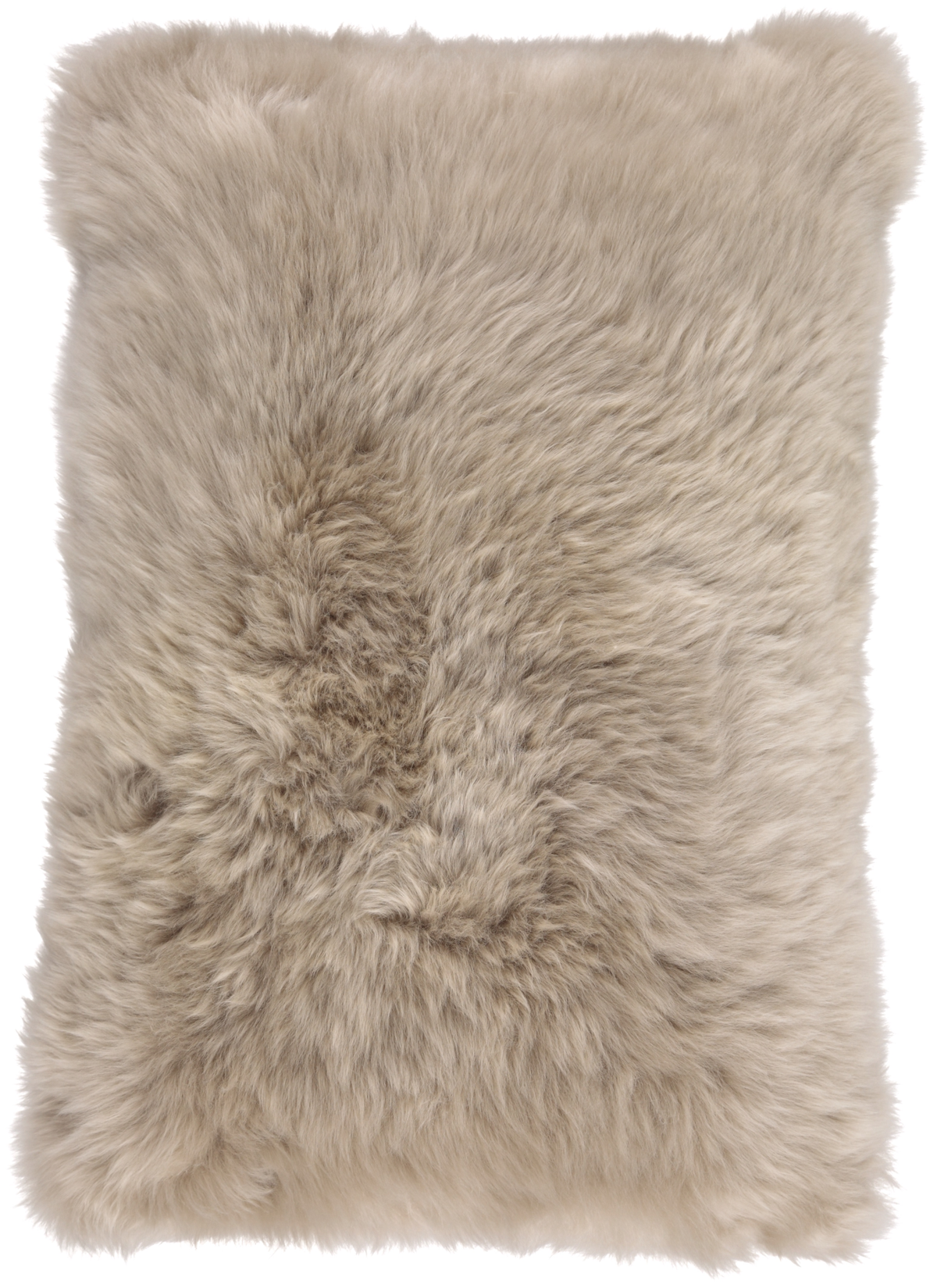 Pitkä Villa Lampaannahkatyyny | 40x60 cm Taupe