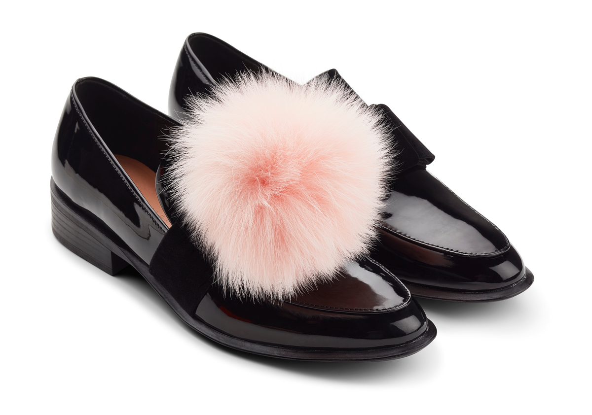 Kenkien Pompom-klipsi Pinkki