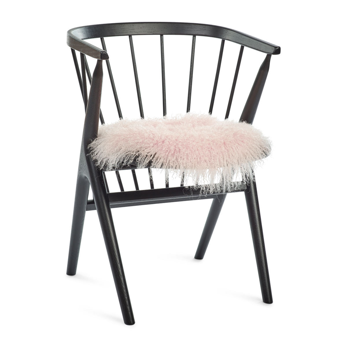 Tiibetiläinen Lampaannahka Istuinpäällinen | 38 cm Karkkipinkki