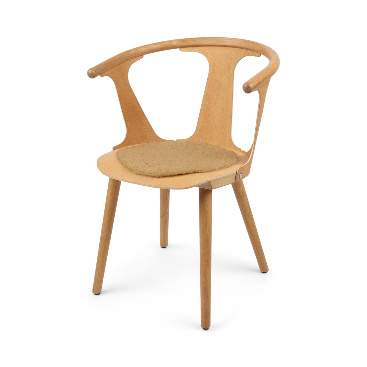 Lyhyen villan istuinpäällinen | Uusi-Seelanti | Ø34 cm Hunaja