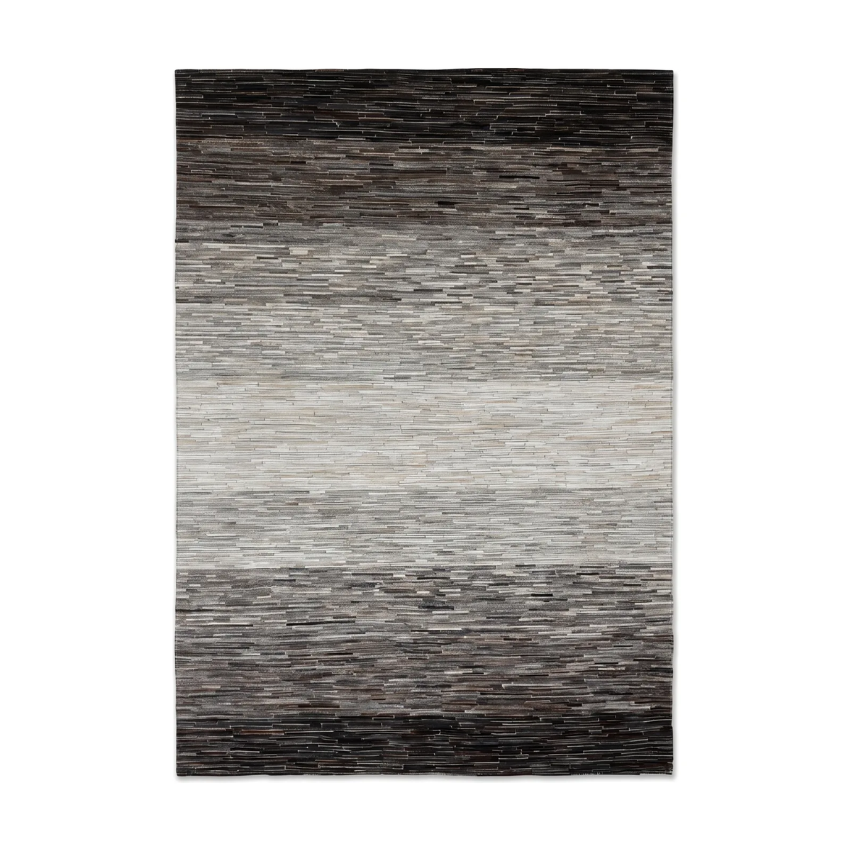 Lehmännahkamatto gradienttikuviolla | Brasilia | 200x300 cm | 170x240 cm