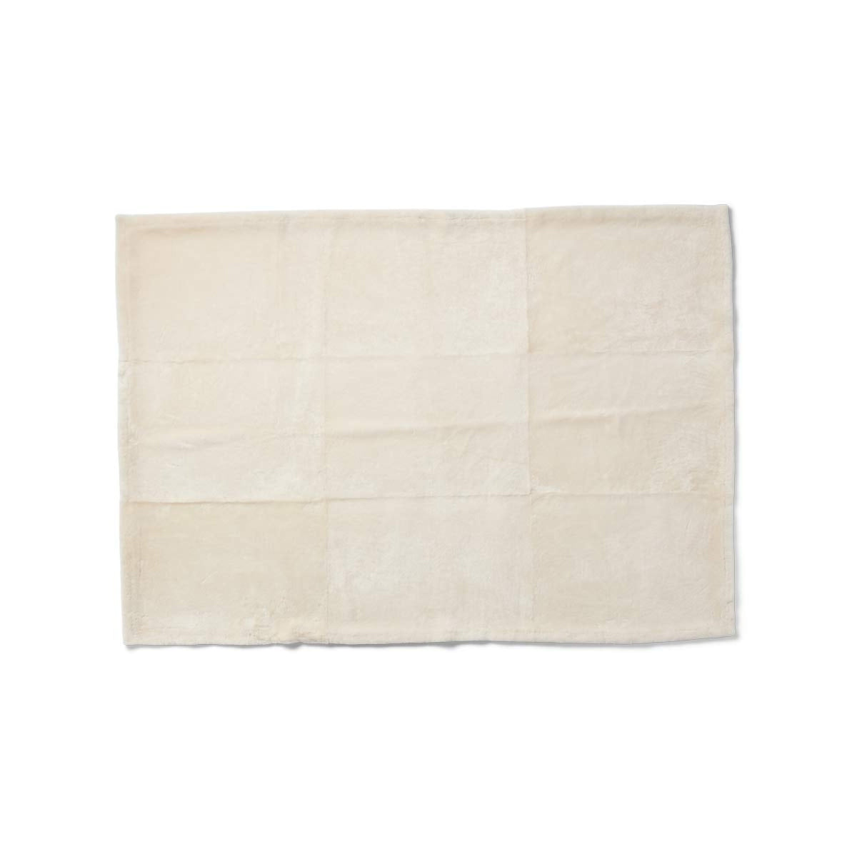 Angelina-viltti | Kaksipuolinen lampaannahka | Lyhyt villa Beige / 240x260 cm