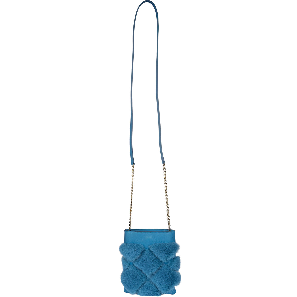 Mini-clutch Asuurinsininen
