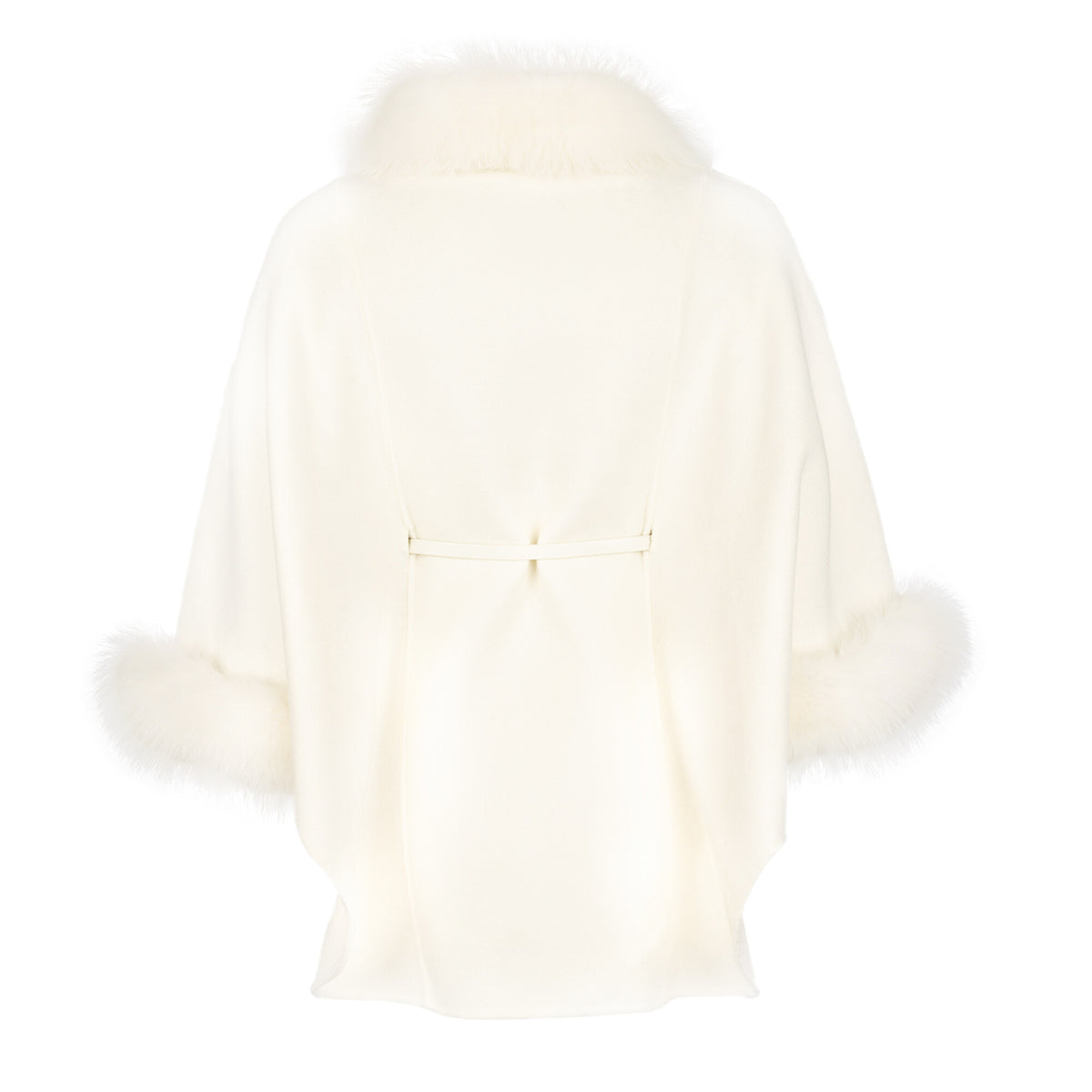 Lorraine-poncho Valkoinen / Onesize