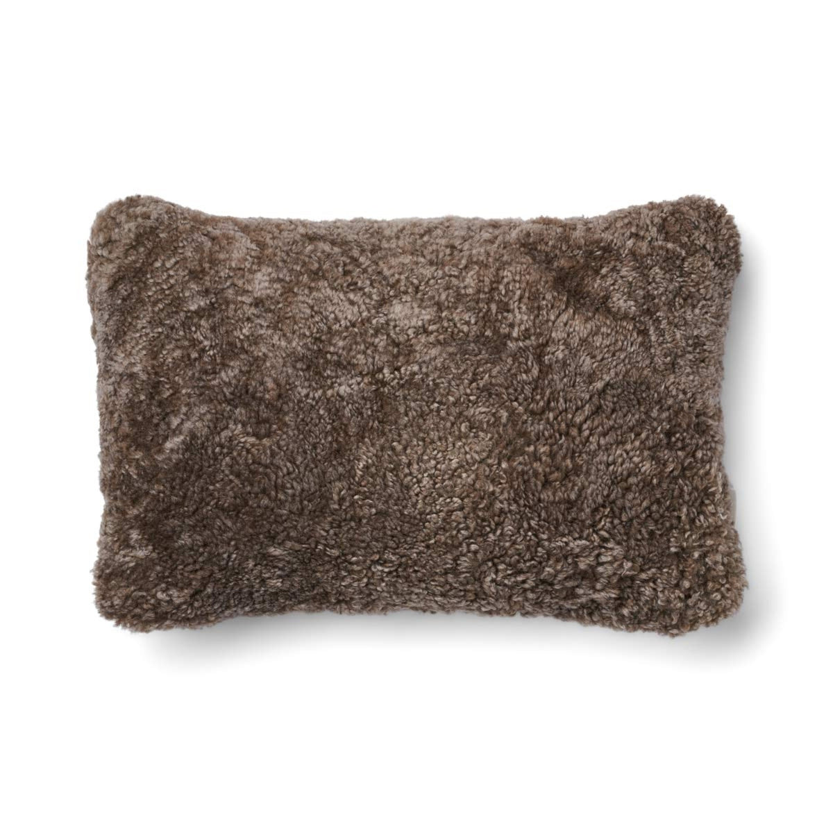 Lyhyen villan lampaannahkatyyny | Kaksipuolinen | 52x52 cm | 34x52 cm Beige/Taupe / 34x52 cm