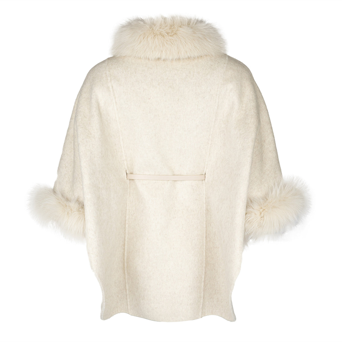 Lorraine-poncho Beige / Onesize