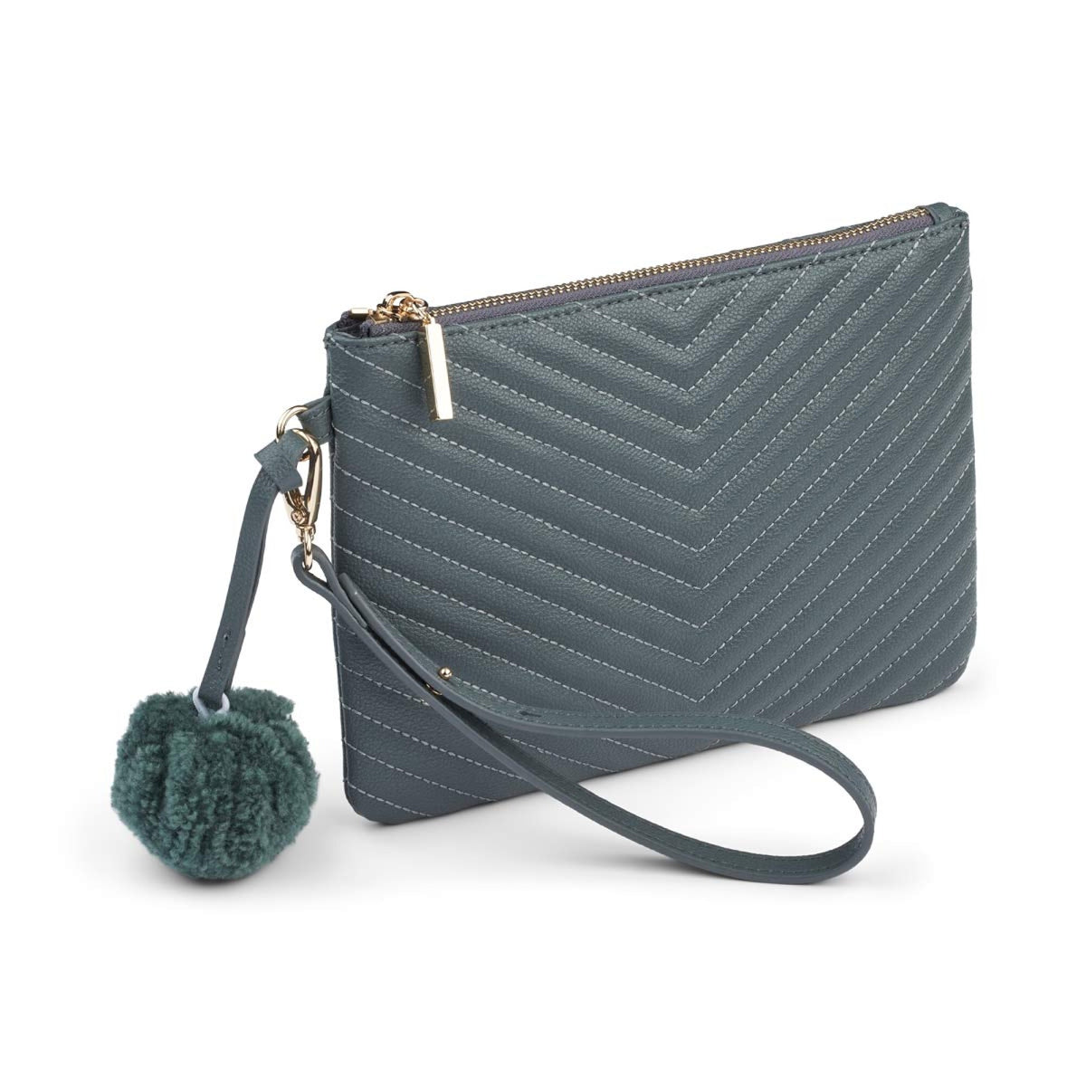 Helene Clutch Sinisenharmaa