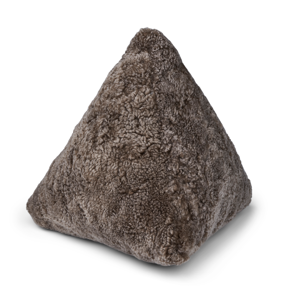 Hematite-tyyny | Lyhyt villa | 35x35x35 cm Cappuccino