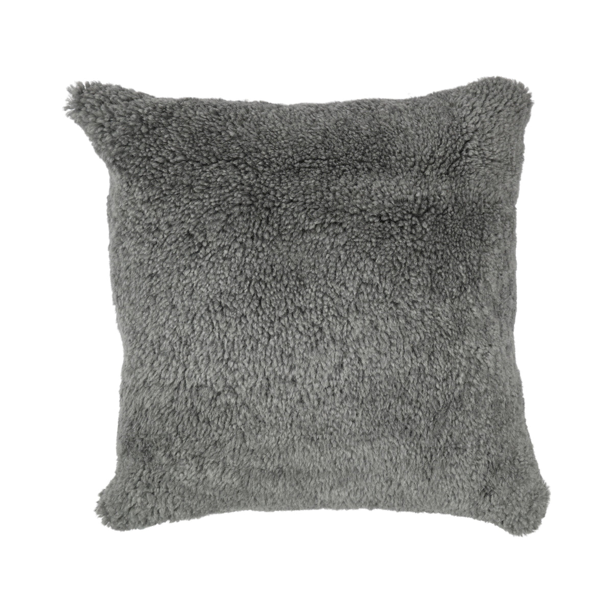 Lampaannahkatyyny | Lyhyt villa | Uusi-Seelanti | 50x50 cm Skandinavia vaaleanharmaa
