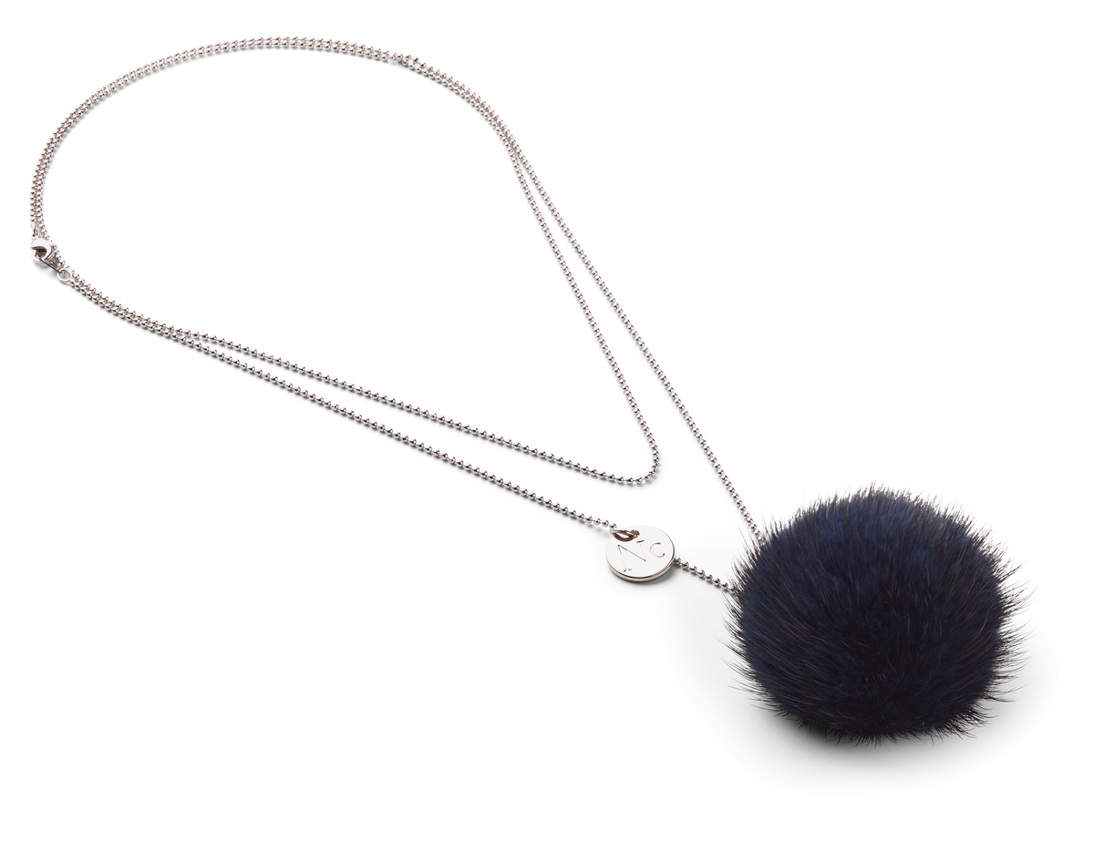 Kaulanauha Pom Pom Navy