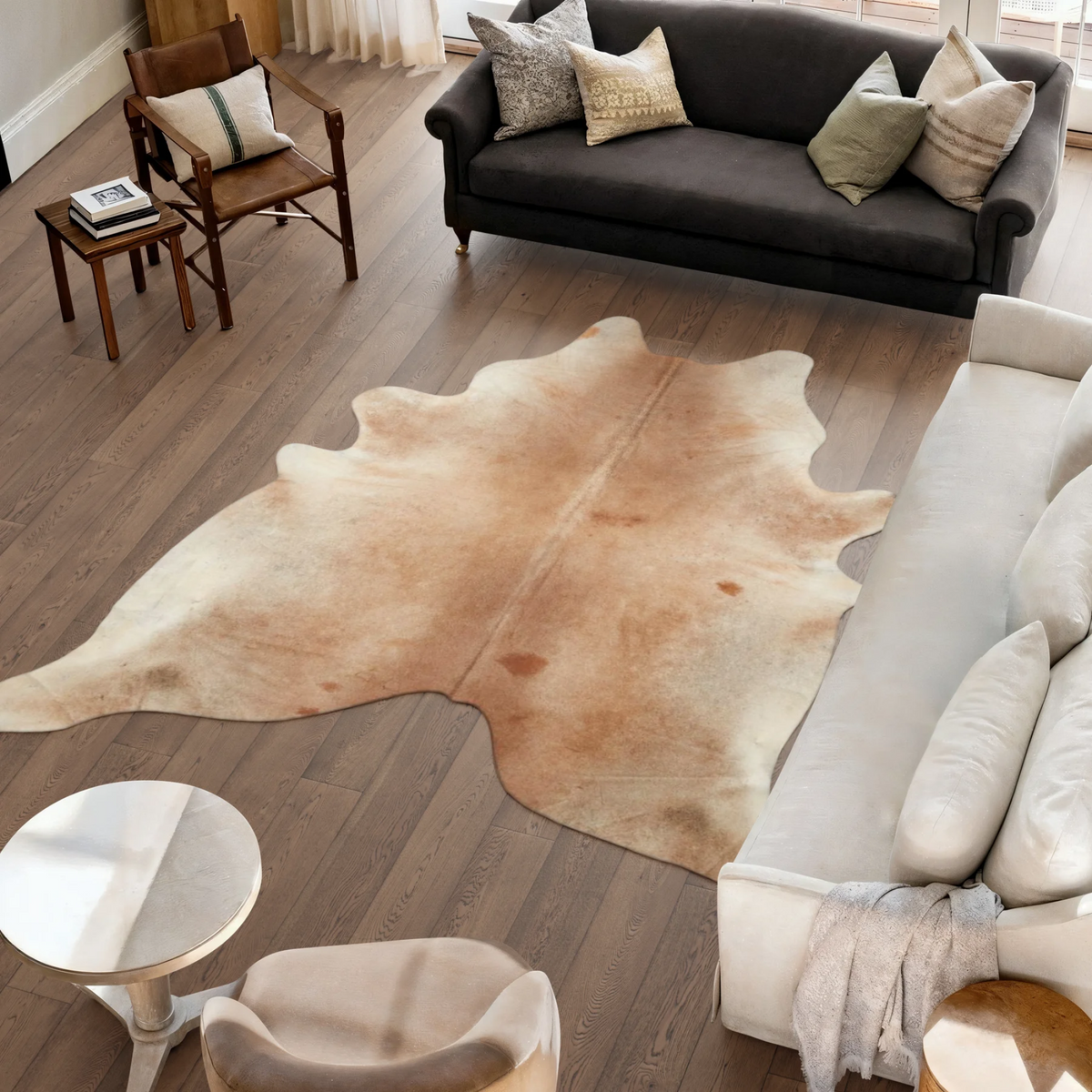 Lehmäntaljamatto | Harmaabeige | 3,7 m²